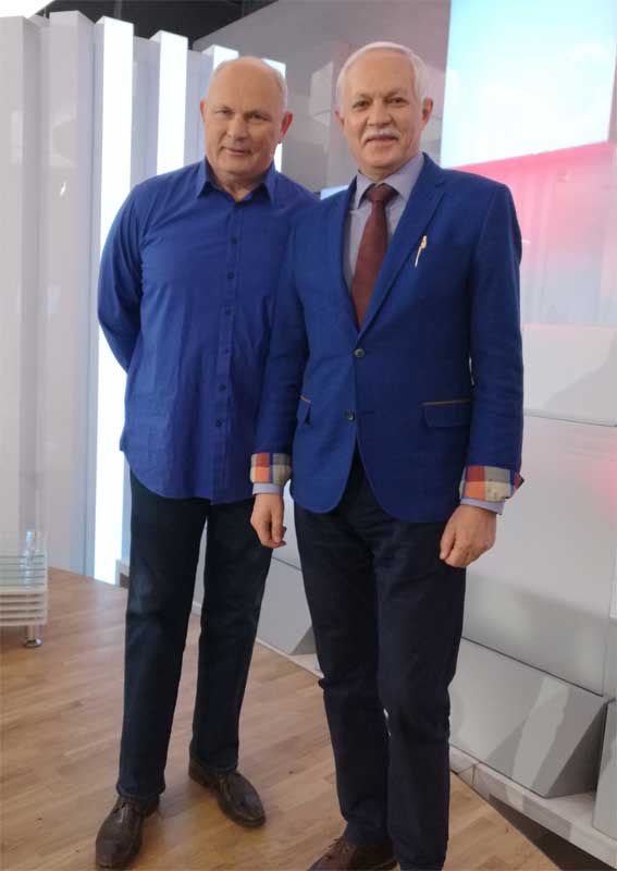 Владимир Потапов и Геннадий Малахов в программе ТВ 24 
