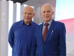 Владимир Потапов и Геннадий Малахов в программе ТВ 24 
